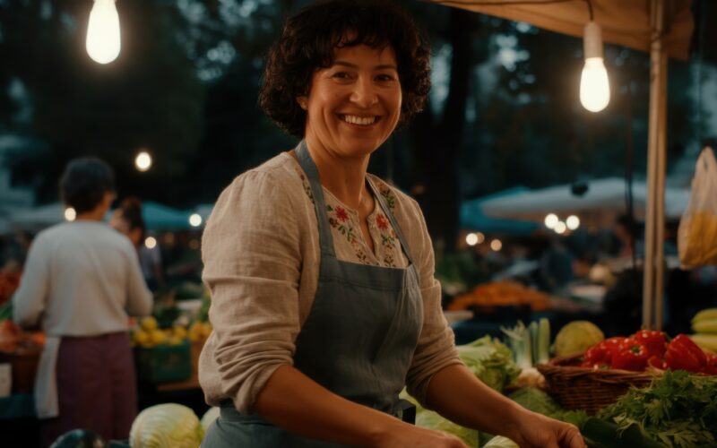 night farmers market